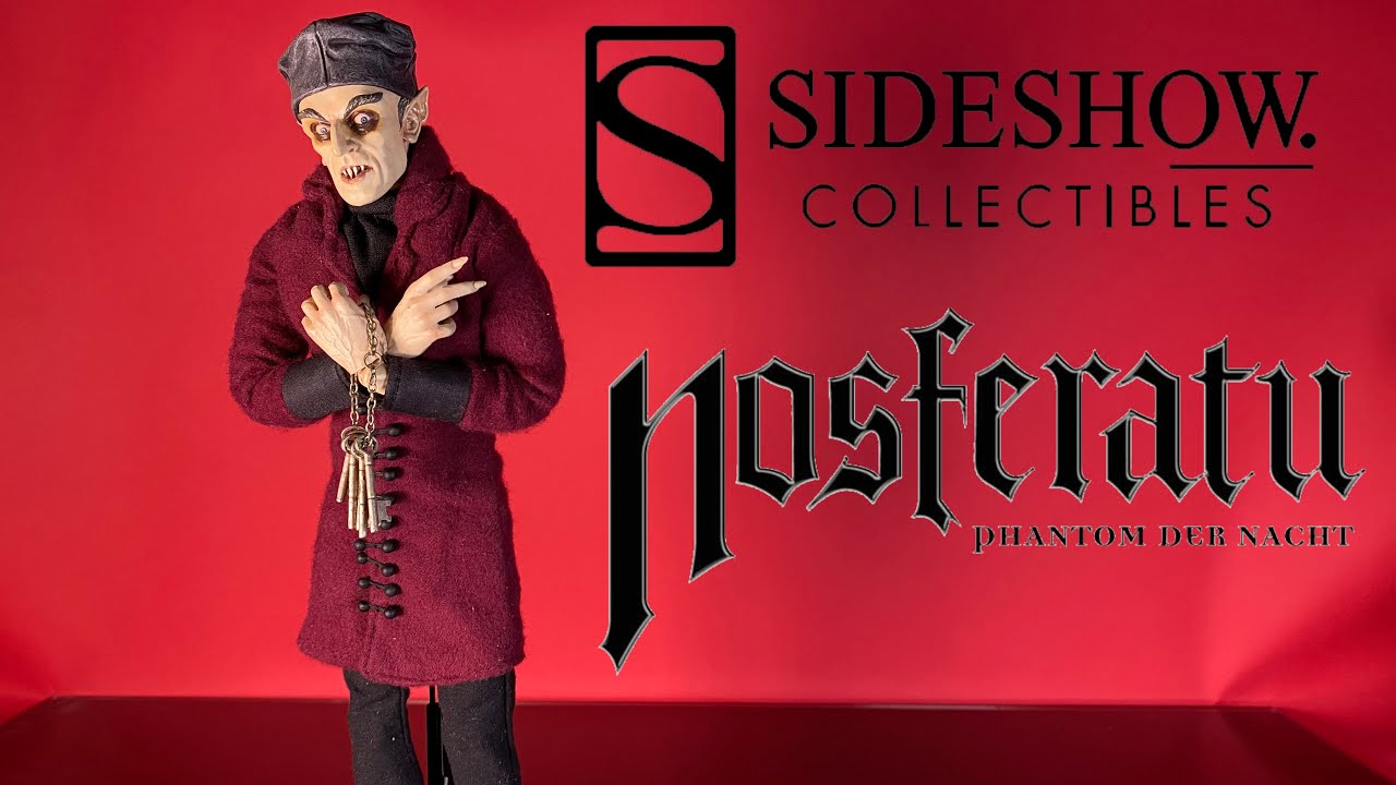 Обзор фигурки графа Орлока, вампира Носферату, масштаб 1/6, Sideshow Collectibles, 12 дюймов, игр...