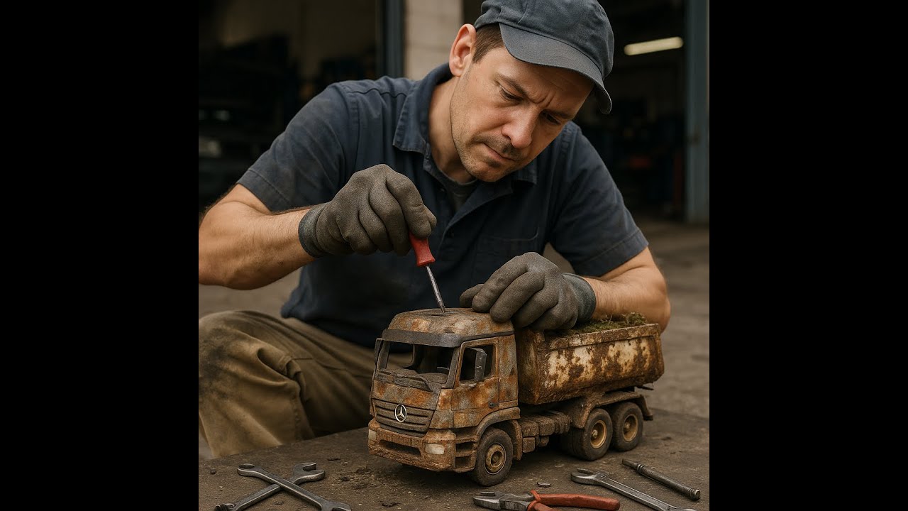 Complete Restoration of a Volvo Troy Truck - Step by Step Guide #truck #restoration