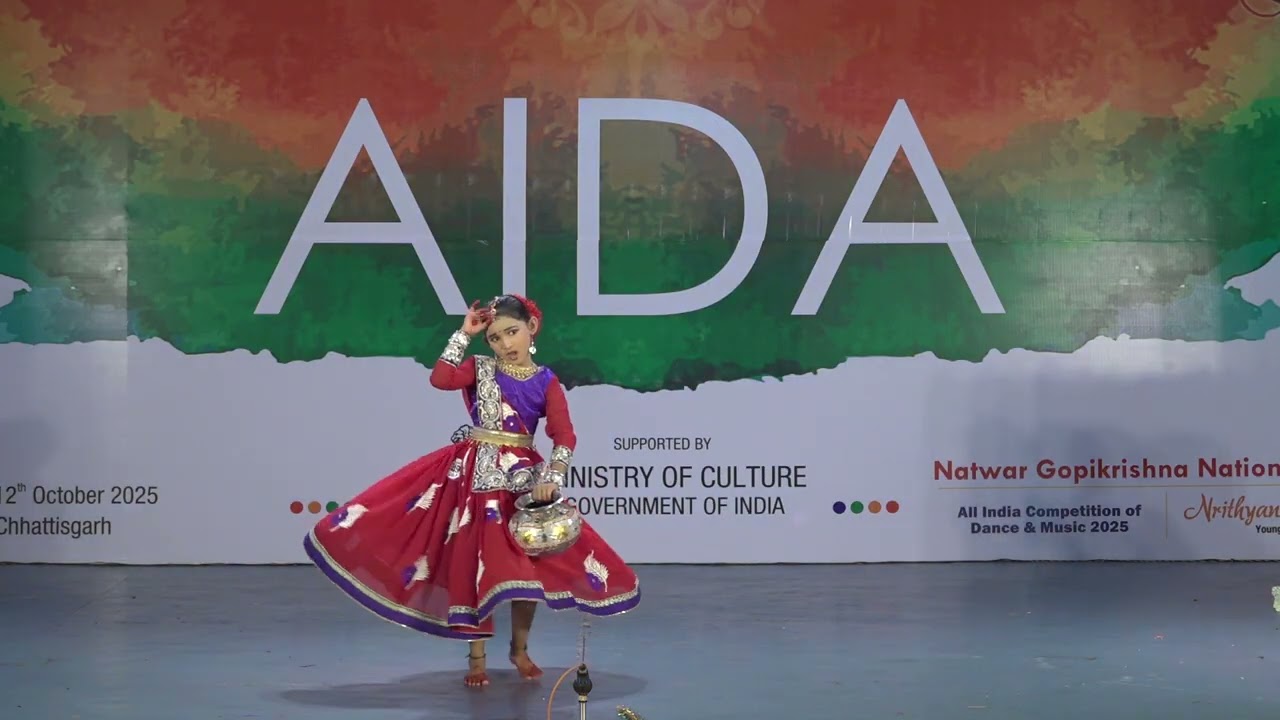 All India dance association ministry of cultural government dance competition AADYA got  first prize