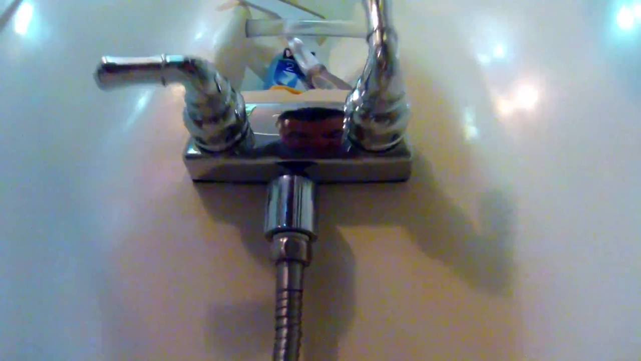 RV Shower Faucet Replacement
