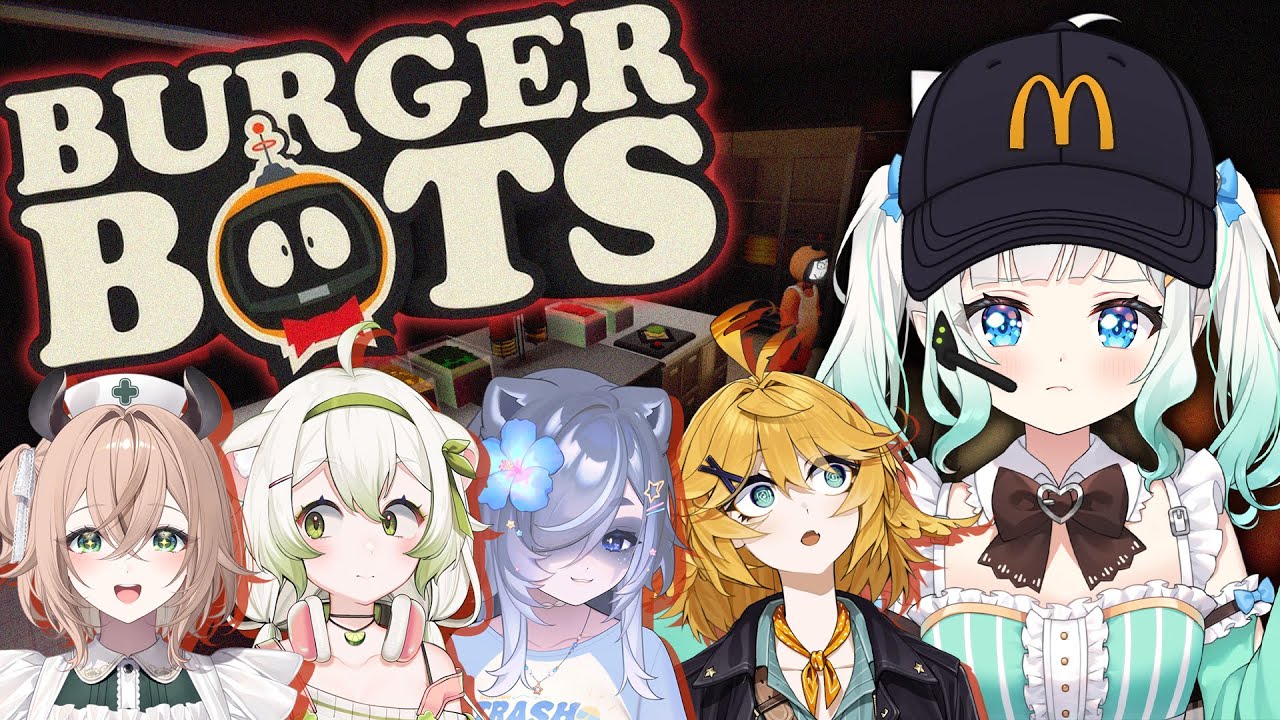 【BURGER BOTS INC.】don't put me back in the kitchen!!!【Maid Mint Fant&ocirc;me】