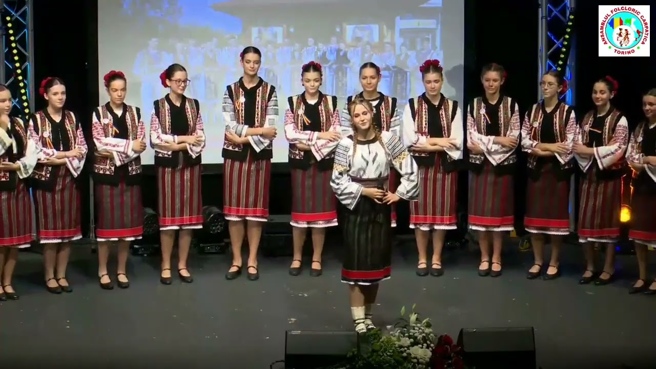 Ștefanida Cioata-Burduja, eleva Ansamblul Folcloric "Carpatica"-Torino