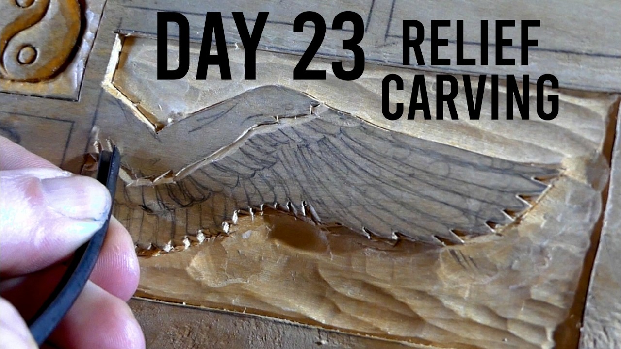 How to Carve a Wing - Day 23