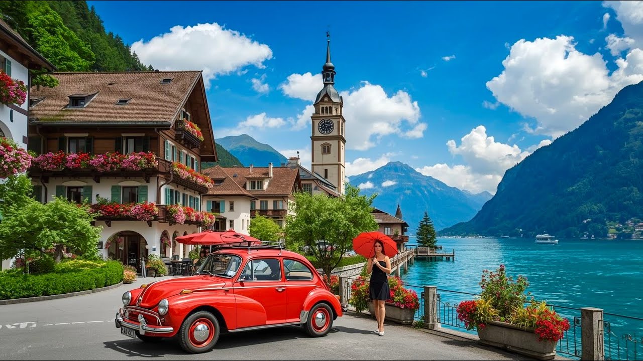 Interlaken Switzerland🇨🇭Most Charming Swiss Town !