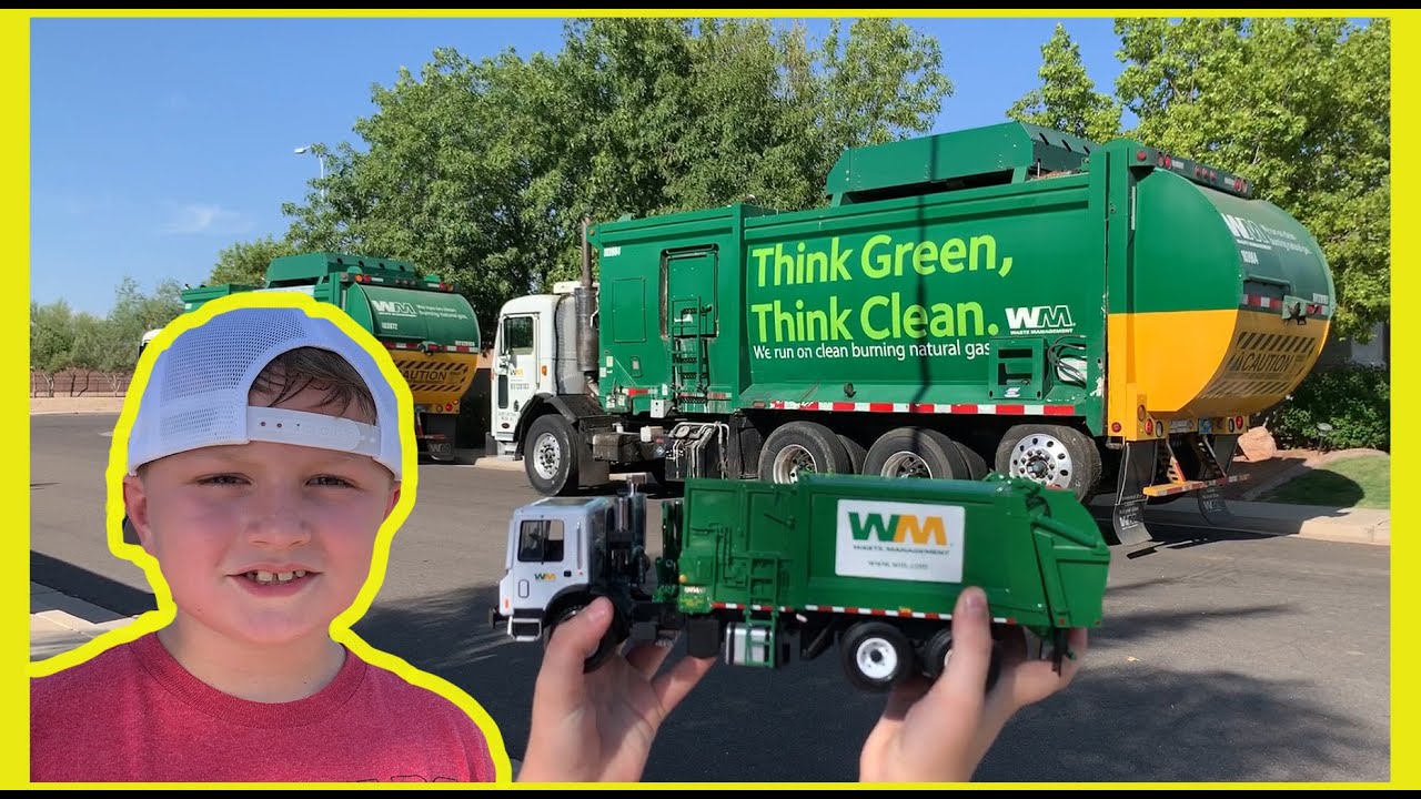Following The Waste Management Truck