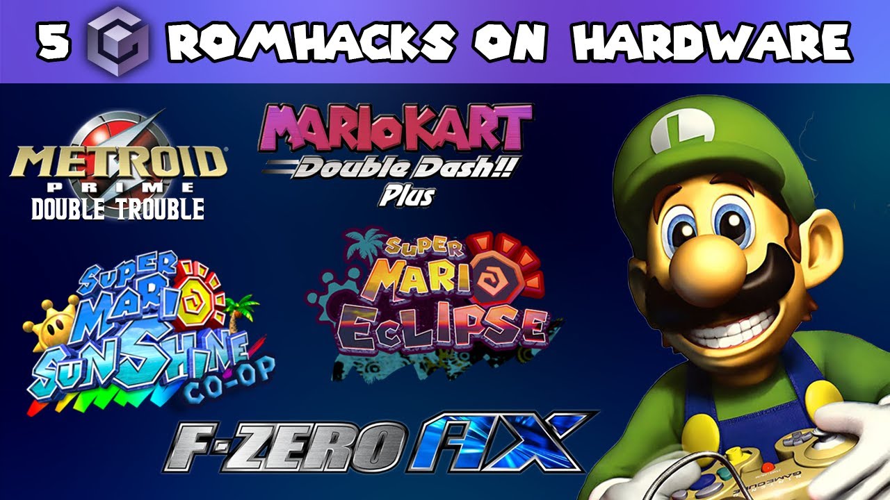 Эти RomHacks работают на РЕАЛЬНОМ оборудовании GameCube!