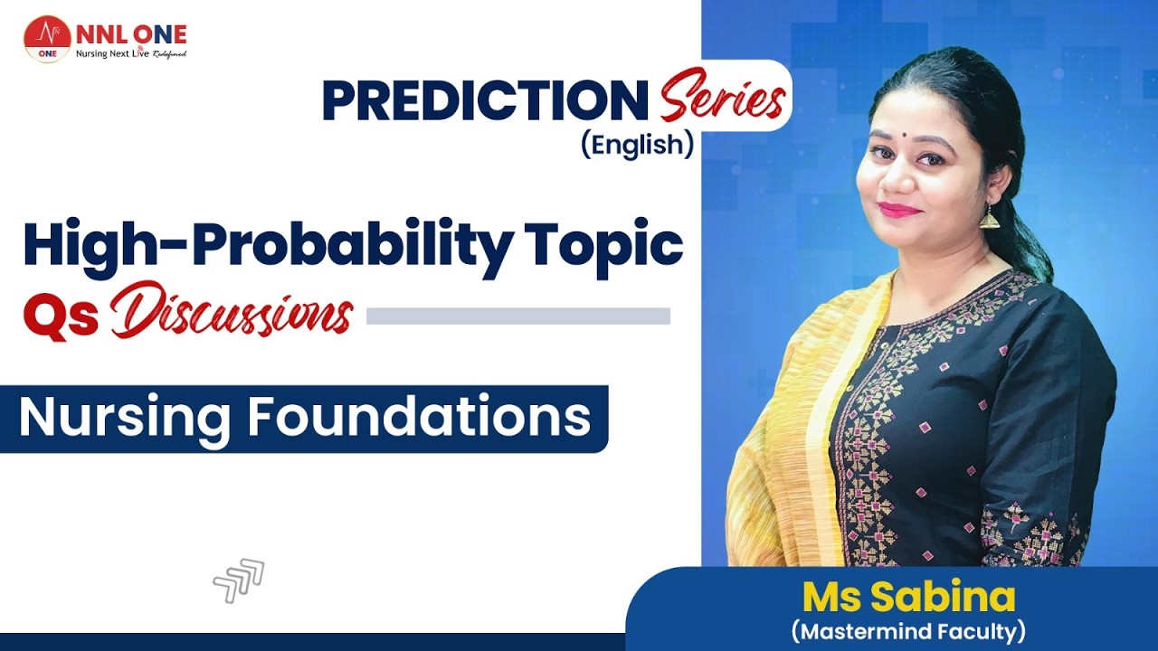 Prediction Series FON HYT Qs Discussion by Ms Sabina (Part 1)
