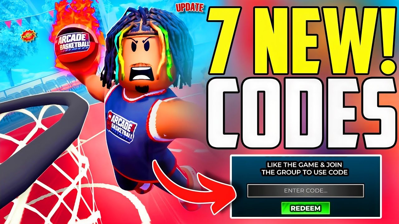 ⚠️СОБЫТИЕ!💥[КОД]⚠️ КОДЫ ДЛЯ ROBLOX НА 2026 ГОД В АРКАДНОЙ БАСКЕТБОЛЬНОЙ ИГРЕ! НОВЫЕ КОДЫ НА МАРТ ...