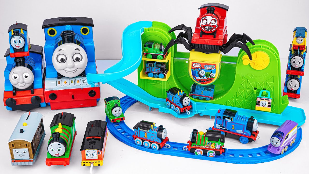 Secret Unboxing Thomas & Friends Track Toys Collection | Thomas & Friend Biggest Pull-Along Train