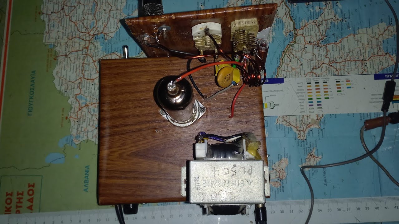 EL- PL504 tube FM 87-108MHZ transmitter