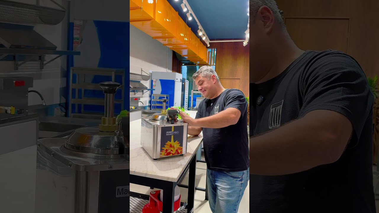 O Dispenser de Queijo Marchesoni mant&eacute;m molhos, queijos e caldas sempre na temperatura ideal