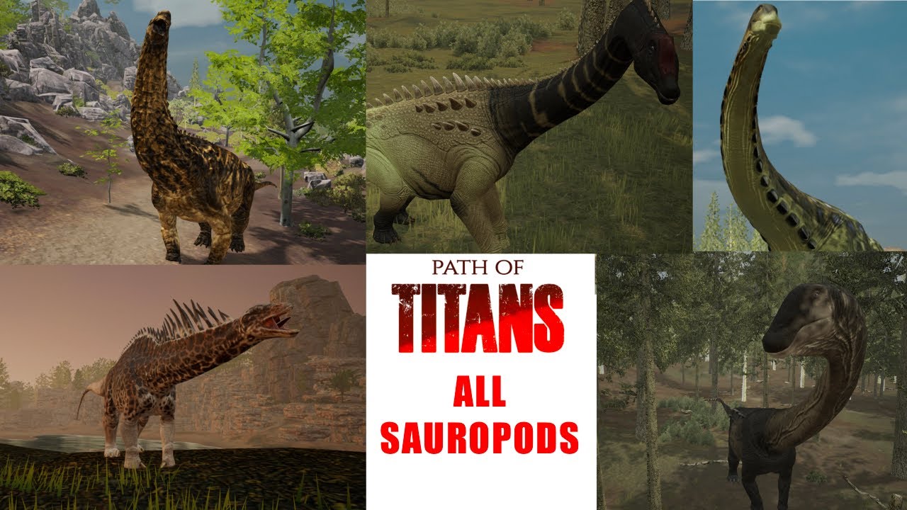 All Sauropods in Path of Titans so far…
