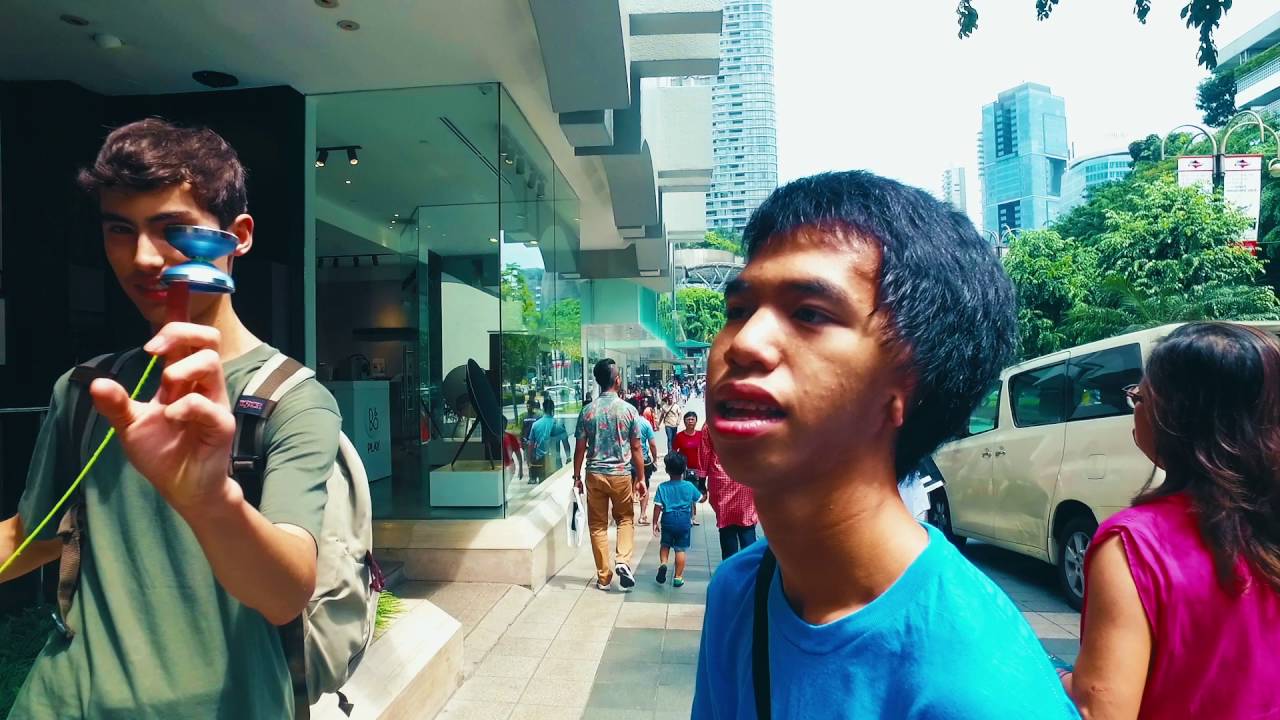 Ahmad Kharisma & Daniel Flaherty in Singapore