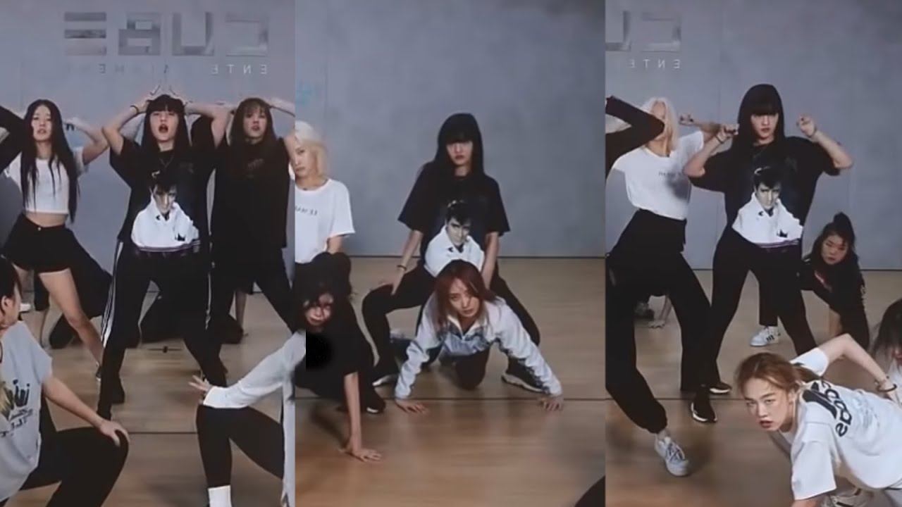 [MINNIE FANCAM](여자)아이들((G)I-DLE) - 'LION' (Choreography Practice Video) Mirror