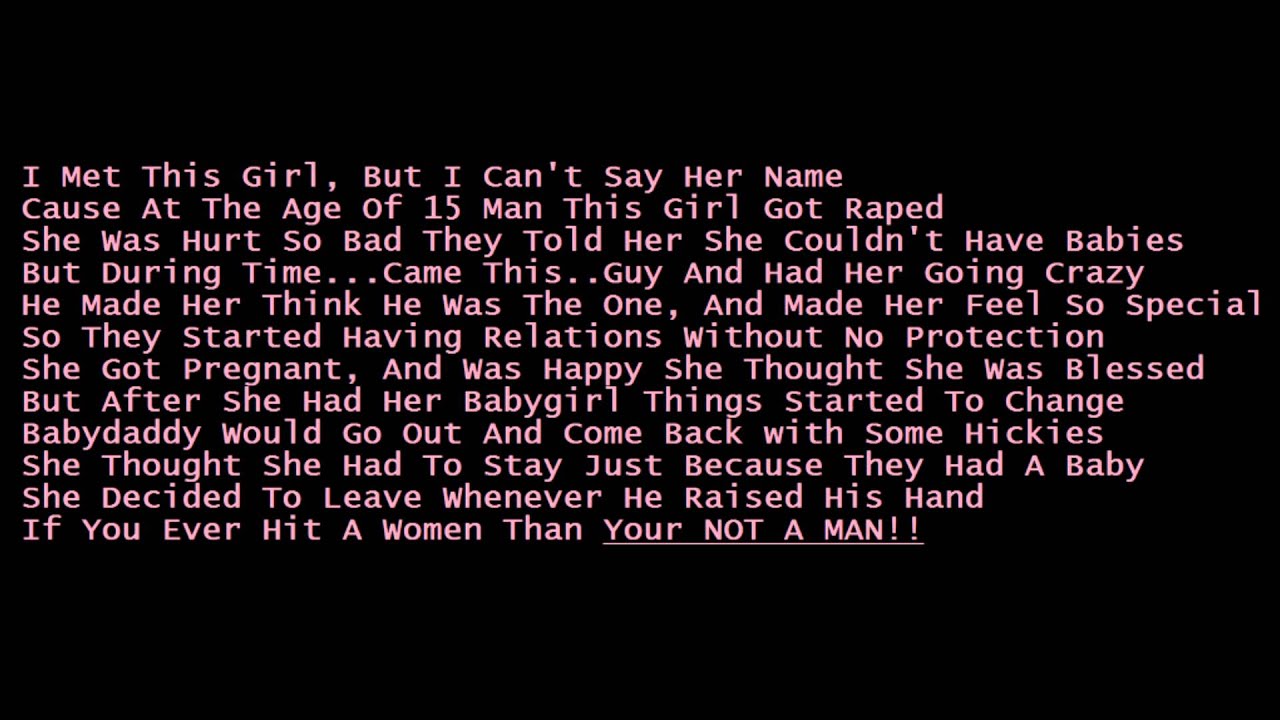 Itz Daze-Single Mothers(Your Not Alone) W/Lyrics