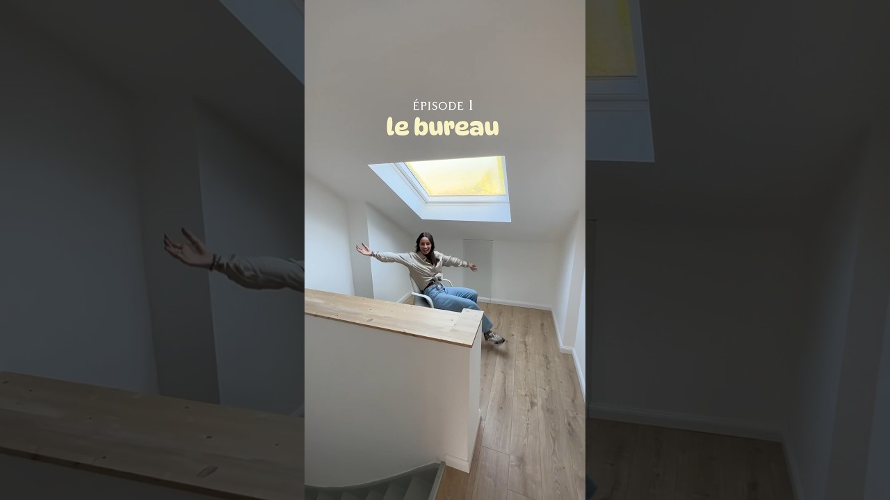 J&rsquo;am&eacute;nage le bureau de mon fr&egrave;re 😳🧑🏽&zwj;💻🫢