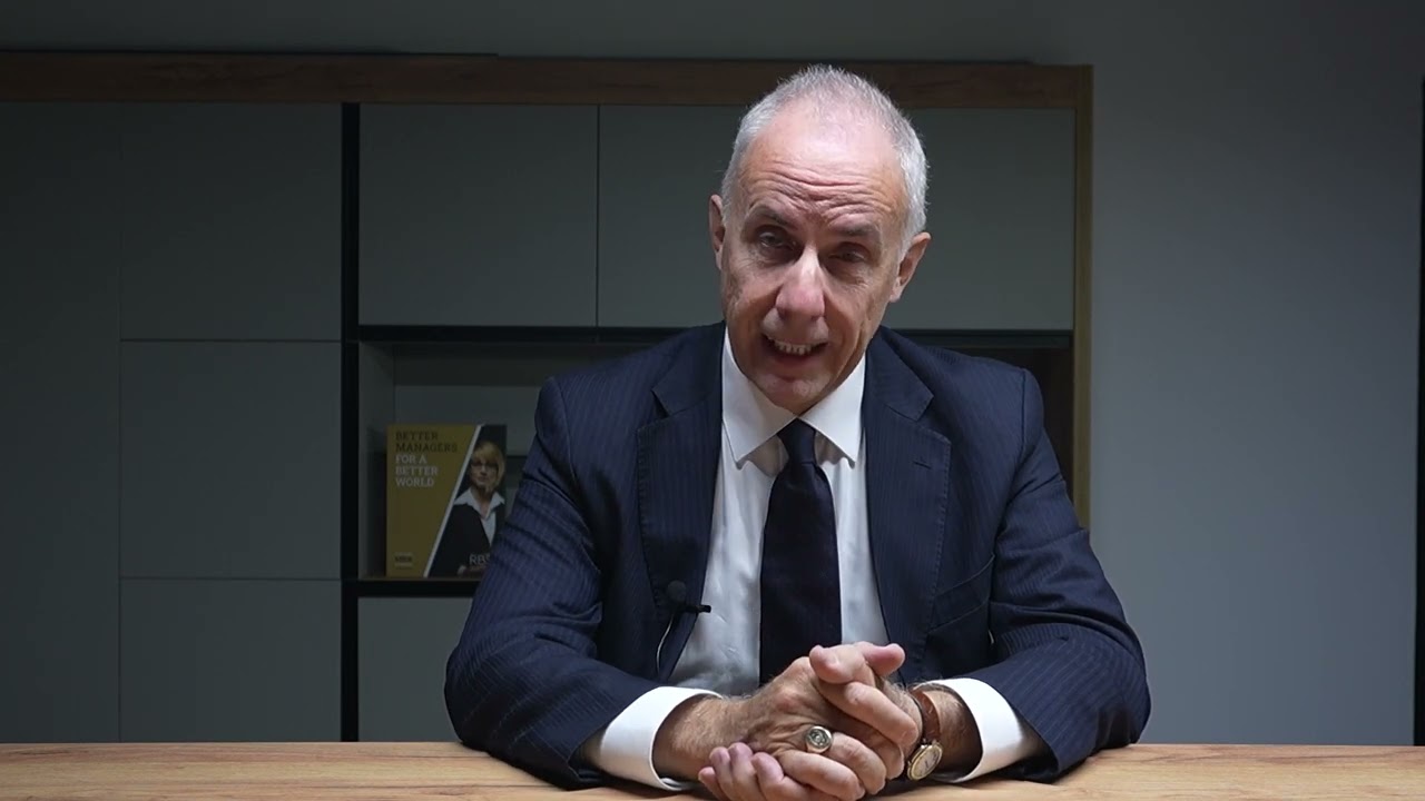 RBS Program Director and Professor Antonio Scialletti - Business and global economy