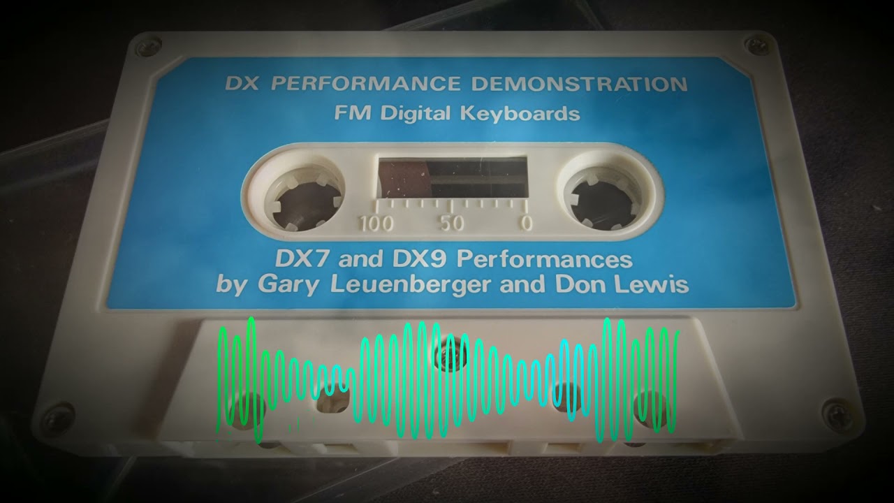 Yamaha DX Performance Demonstration - DX7 / DX9 - Audio Cassette (1985)