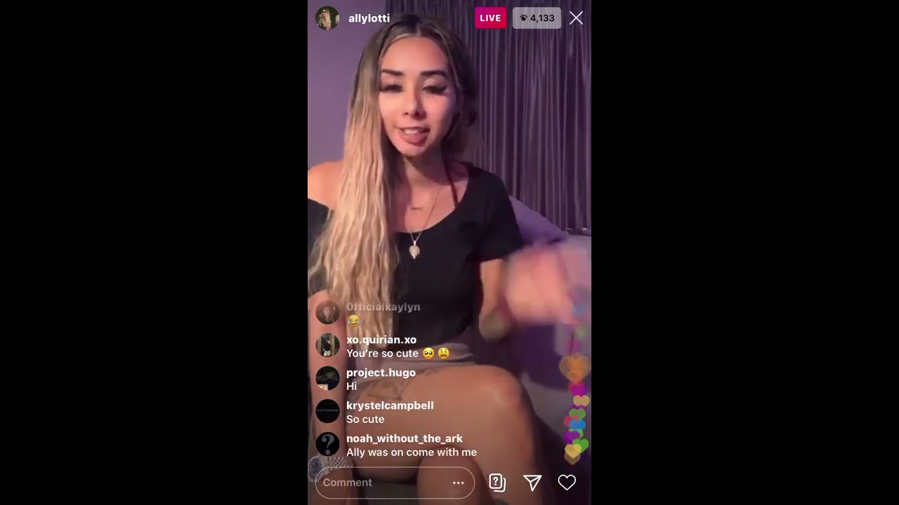 Ally Lotti shares stories she had with Juice Wrld. {IG Live} 6/3/20