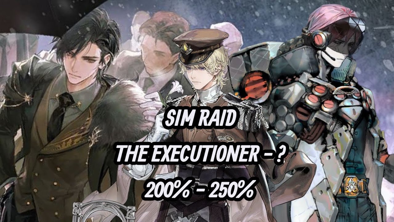 Physical Team FTW - Sim Raid 200-250% Boss - Ash Echoes