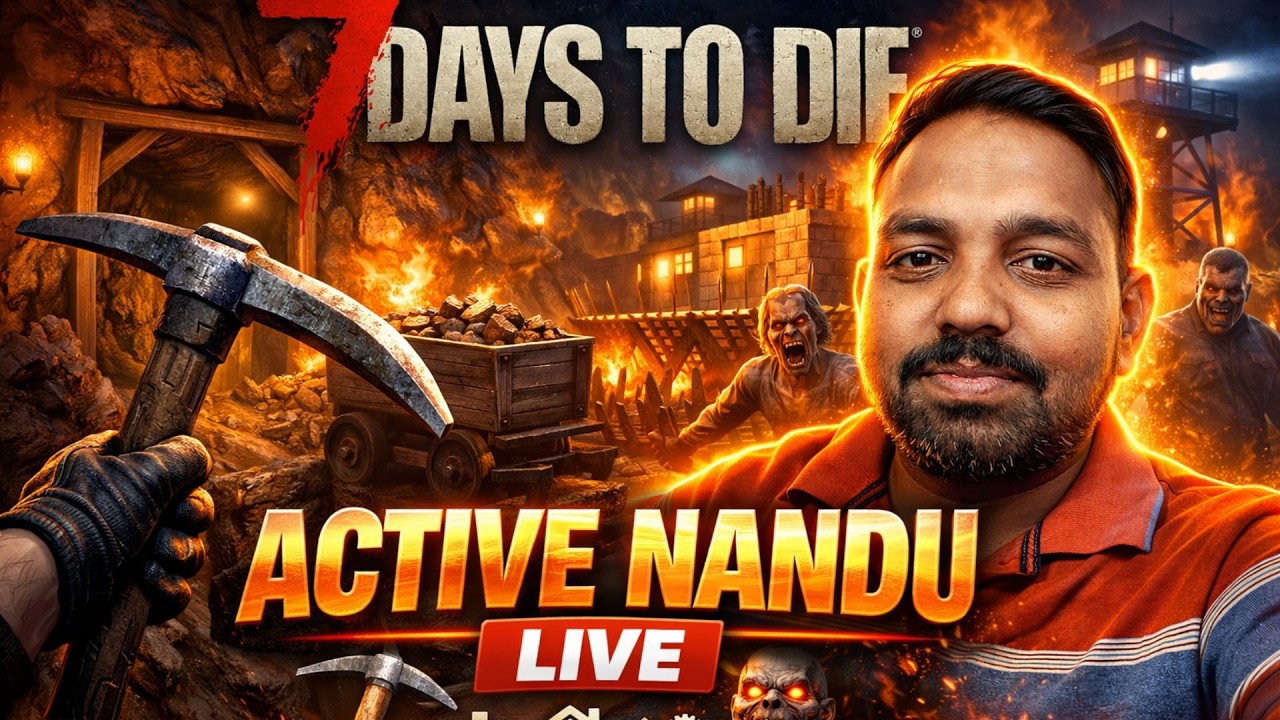 7 DAYS TO DIE🔥AAJ RAAT ZOMBIES KA HOGA KHARARNAK WALA ATTACK😱 | #7daystodie #survival #live #gaming