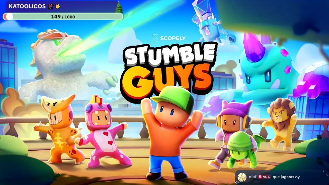 Stumble Guys directo tiktok con los panas