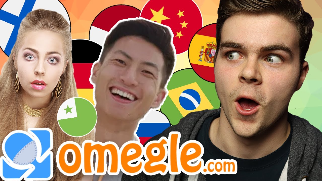 Белый парень говорит на 13 языках на Omegle и шокирует людей своим знанием языков.