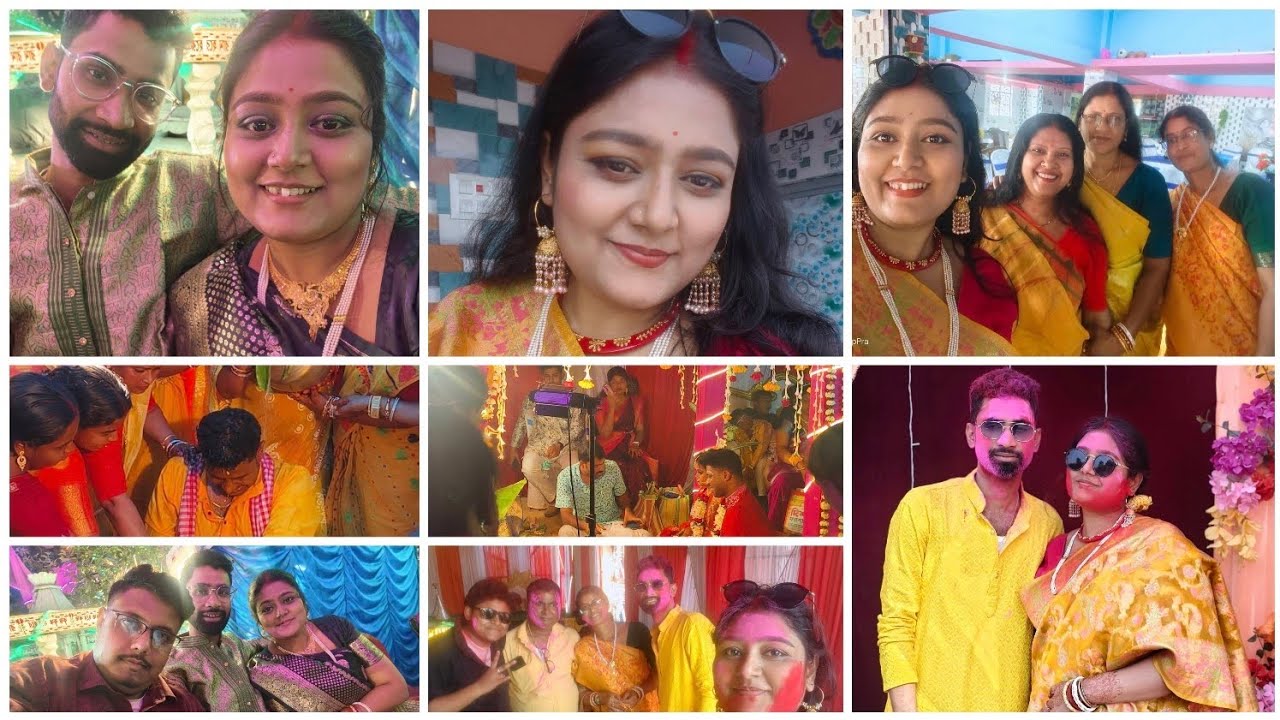 প্রণয় এর চেনা জানা এক ভাই এর বিয়ে বাড়িতে সবাই মিলে খুব মজা করলাম ❤️😊