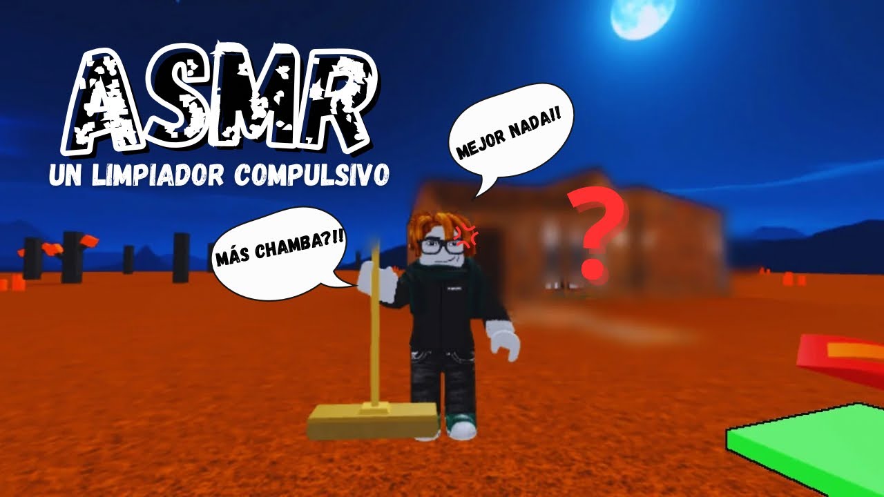 ASMR | Casero con chicle / Una GRAN CASA por limpiar (Roblox) 😼🧹✨