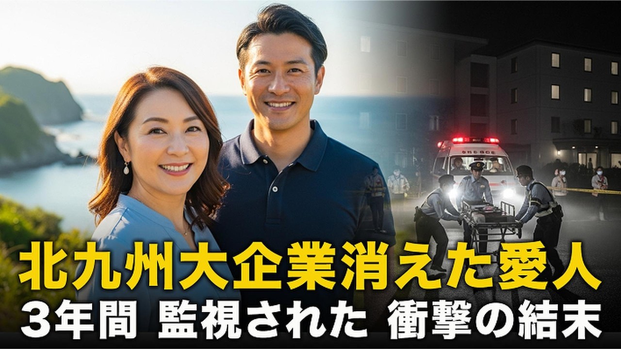 2015年 北九州 大手企業既婚者の不倫相手失踪、アプリ5つで3年間位置情報追跡 最後の6時間 悲惨な女性の衝撃の結末...