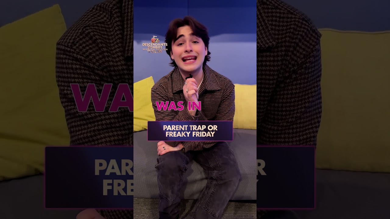 Joshua Colley Plays This or That! 😆 DZWorldsCollideTour DisneyChannelMusic