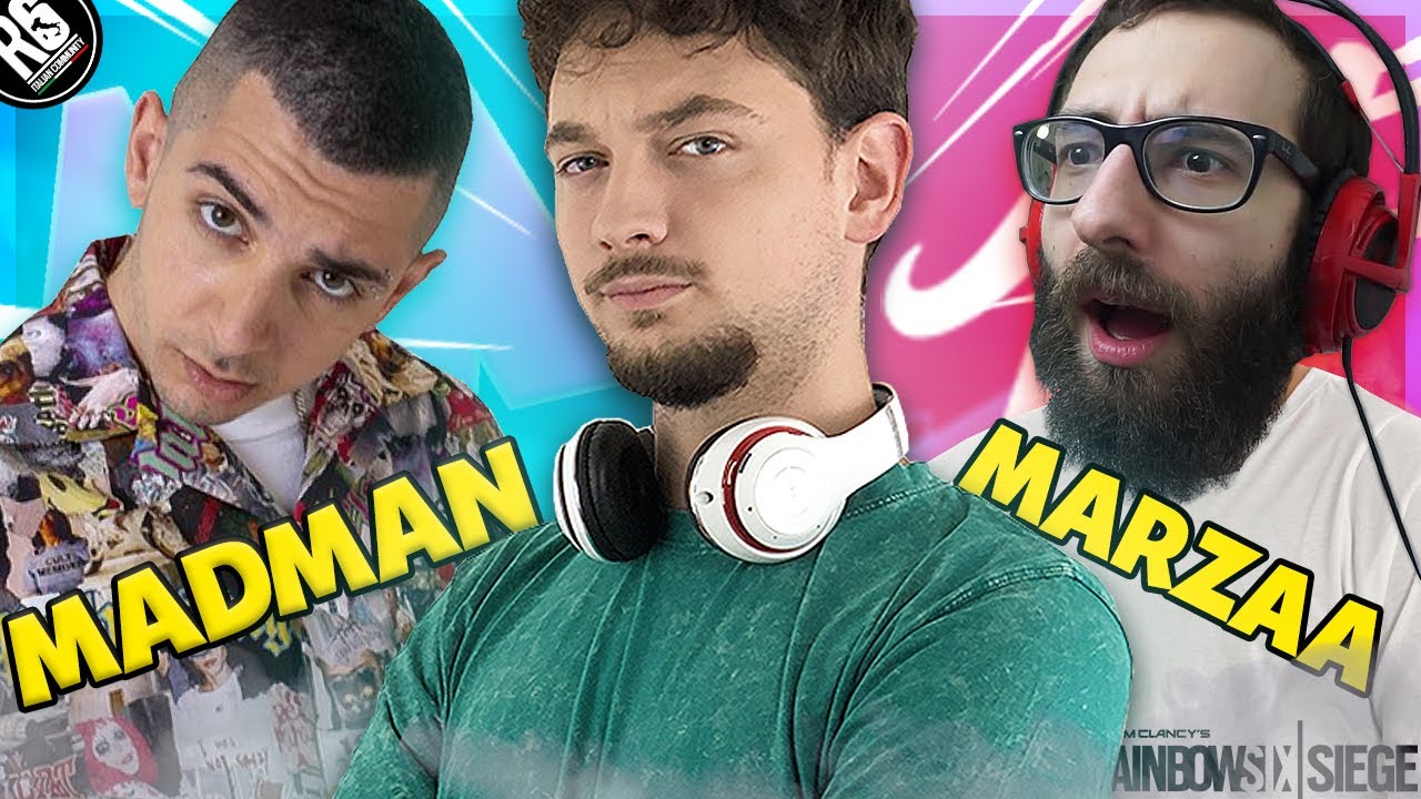 MADMAN & MARZAA MI HANNO *CARRYATO* su PS4 [Rainbow Six Siege ITA]