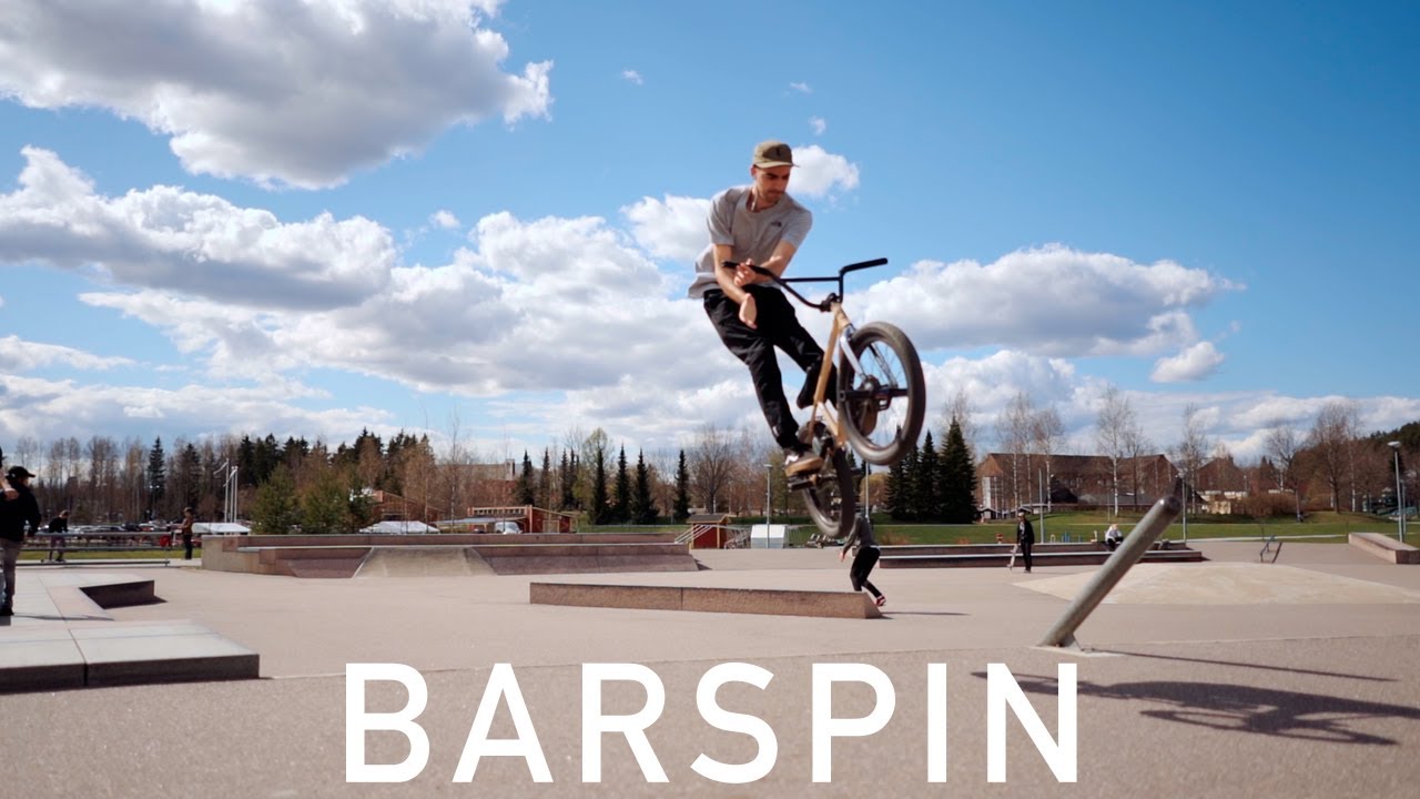 COMO AGARRAR BARSPIN EN EL AIRE (aprende a girarlo correctamente) 🚲⚡️
