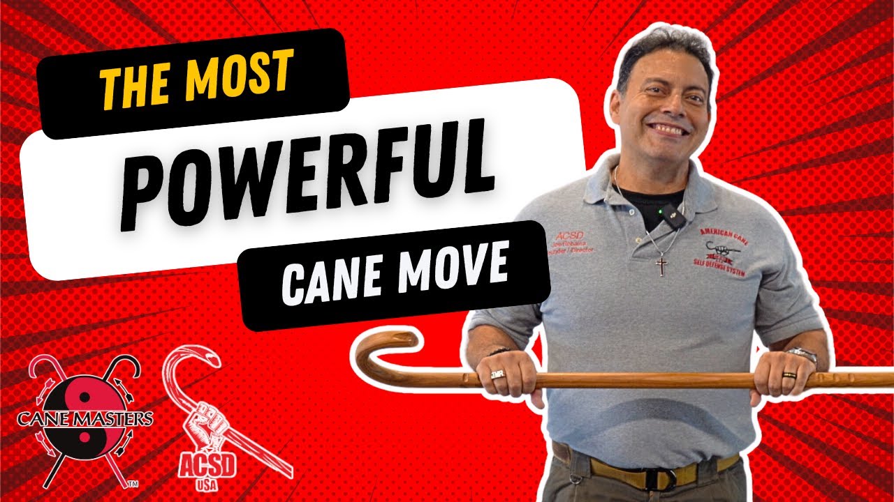 The Most Powerful Walking Cane Move for Self Defense