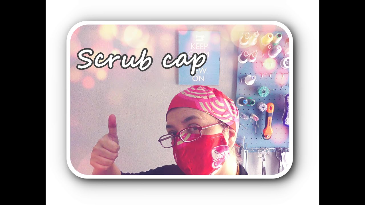 Gorro de quirófano o scrub cap/ chemo cap #quedateencasa
