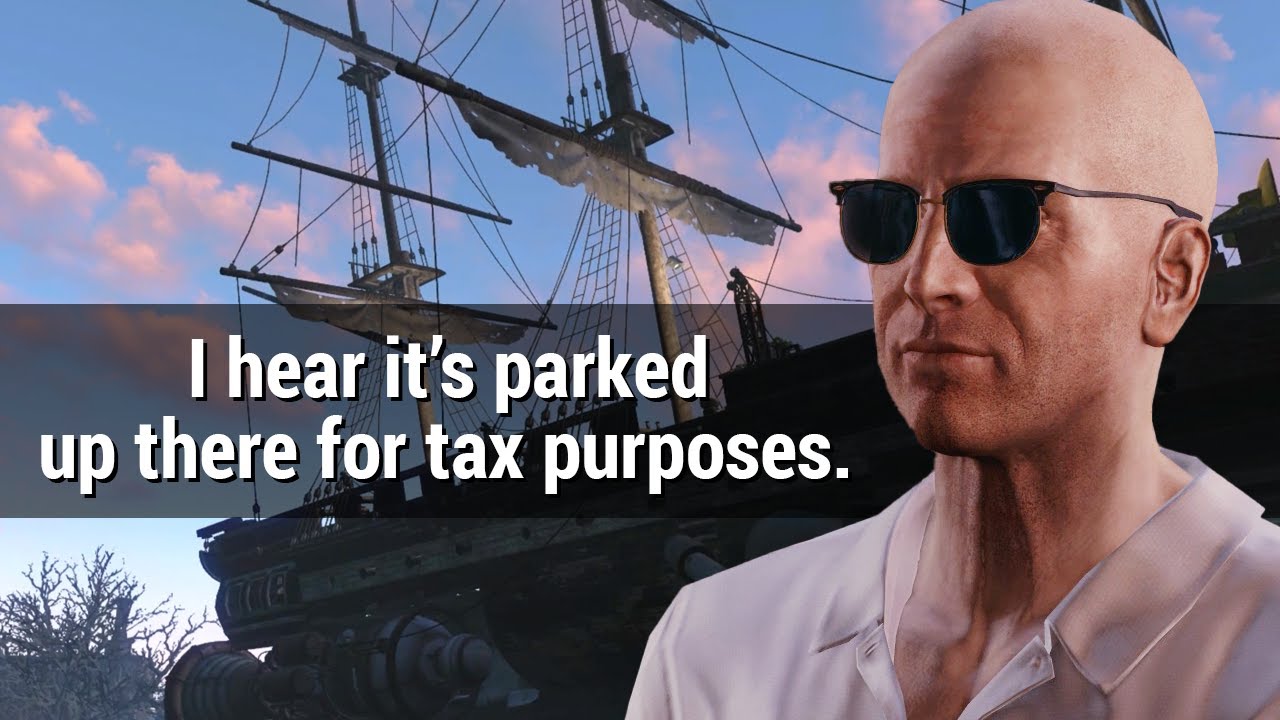Oh That? That's The USS Constitution.
