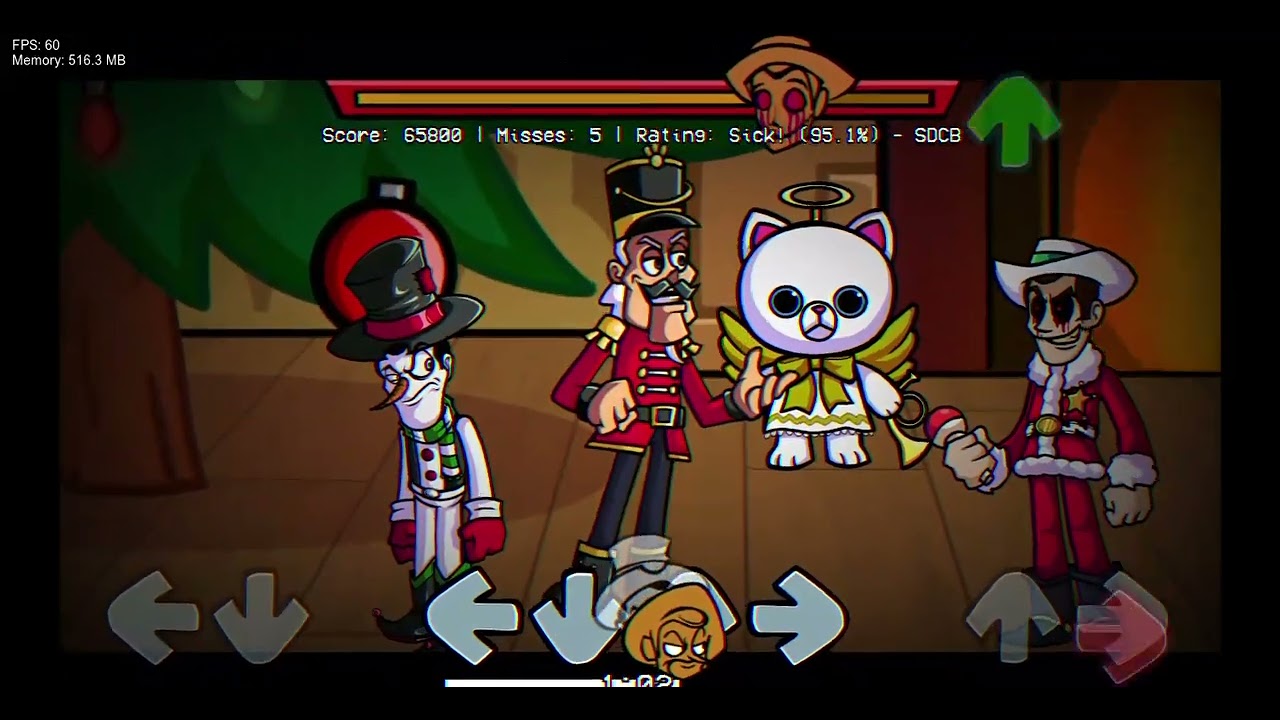 FNF Toy Madness Friday - Jingle Hells (5 Misses)