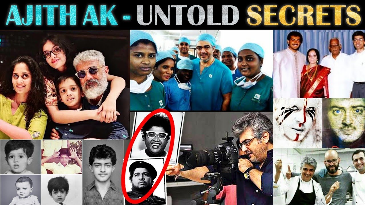 Ajith Kumar- Untold Secrets | AK | Thala | Biography | Birthday Special | Tamil | Rakesh & Jeni
