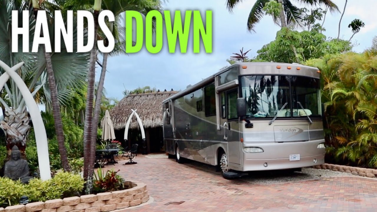 🌴 MOST LUXURIOUS RV Resort  We've EVER Been To!!!! RVing the Florida Keys 🏝