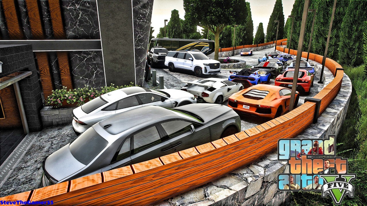 GTA 5 MOD | Let&rsquo;s Go To Work | Exploring the Best Designed Billionaire Mansion 🔥💎
