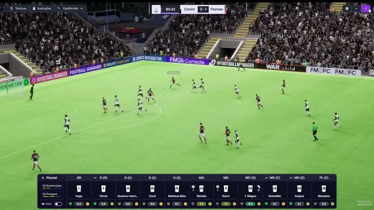 FM26 Beta Save | CORINTHIANS  - Grande Final .. Recopa ! EEE CAMPEÃO!!!!!