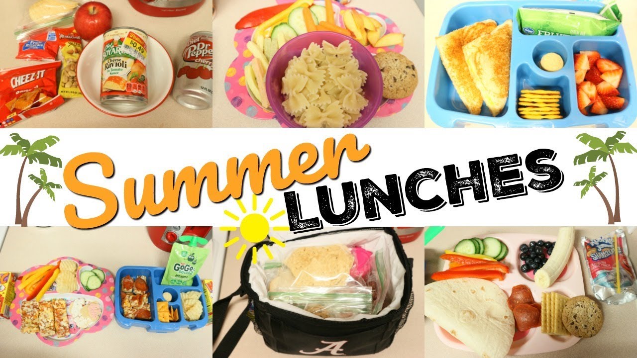 Summer Lunches | What I Made & What They Ate | Week 27