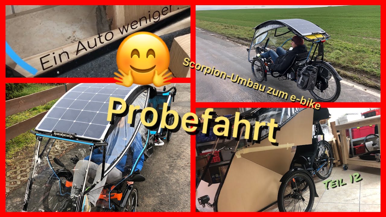 #12 Velomobil fetzt 😁 jetzt geht’s auf die Straße 🥳