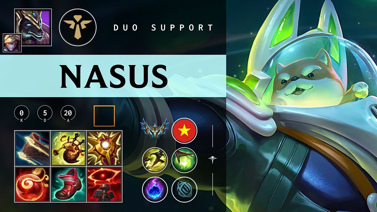 Nasus Support vs Braum - VN Challenger Patch 26.02