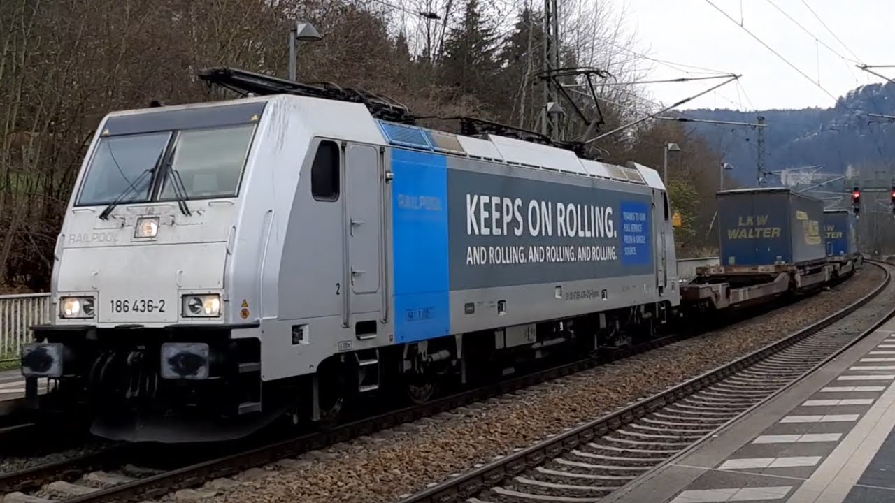 Züge in der Sächsischen Schweiz // Kurort Rathen // 04.12.2020