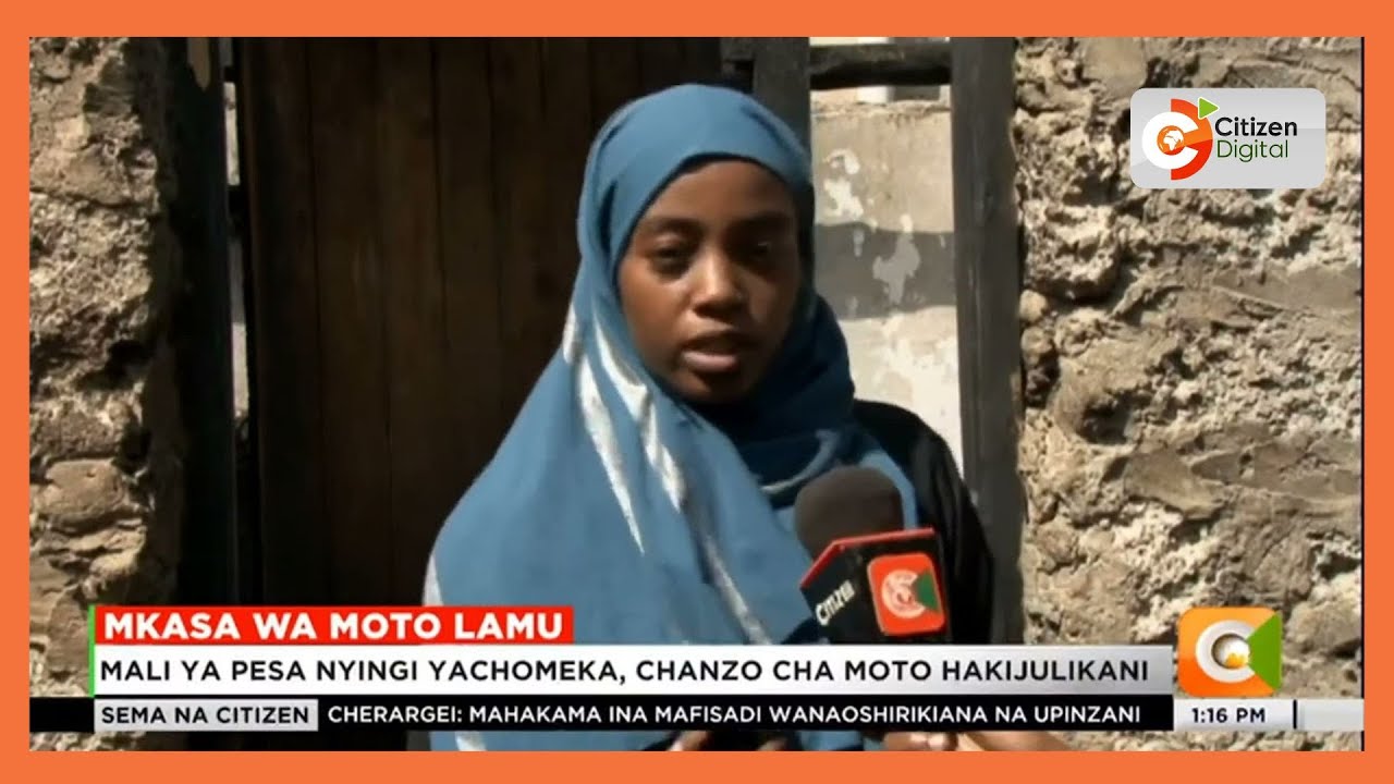 Nyumba ya familia ya watu 7 yateketea langoni kaunti ya Lamu