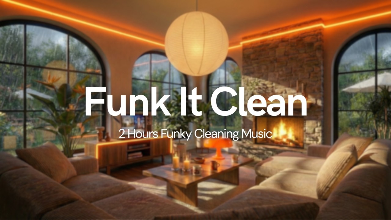 Funk It Clean 🧹🎸| Ritmoworks 📻 | 2H Mix | Funky Cleaning Music