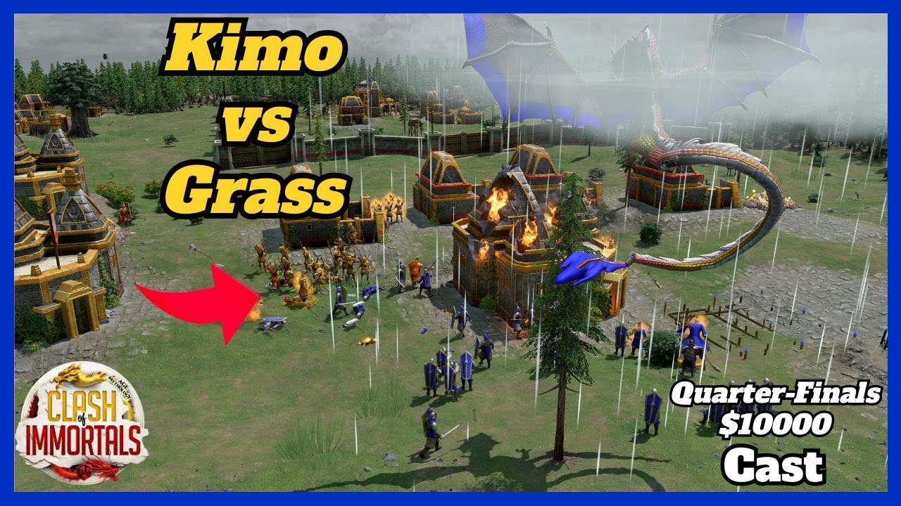 Ladder King Kimo VS Strictly Scrim Grass | $10000 Clash of Immortals Quarter-Finals