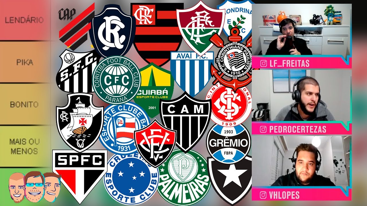 QUAL É O ESCUDO MAIS BONITO E O MAIS 