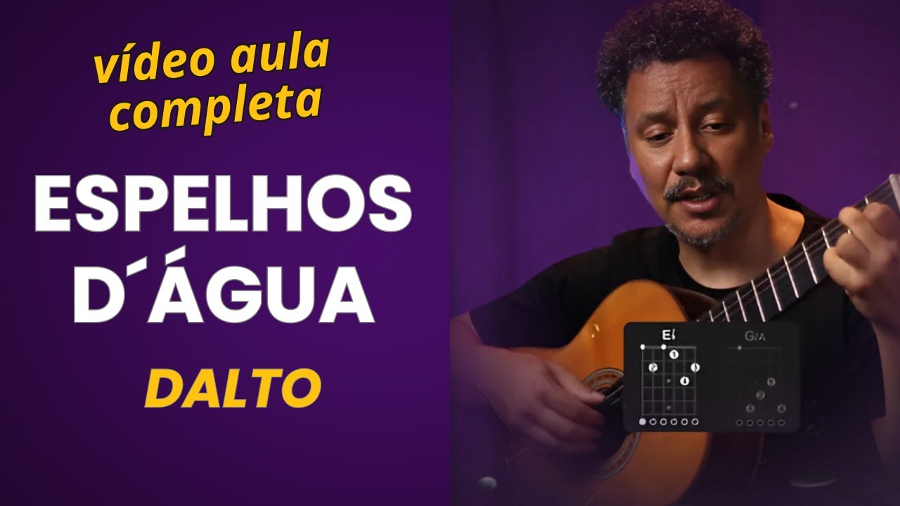 😍ESPELHOS D´ÁGUA - VÍDEO AULA COMPLETA #dalto